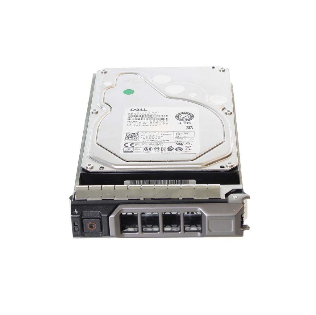 Dell Toshiba 3.5" 4TB 7.2K 6GBPS SATA Hard Drive - 95M6K MG04ACA400NY
