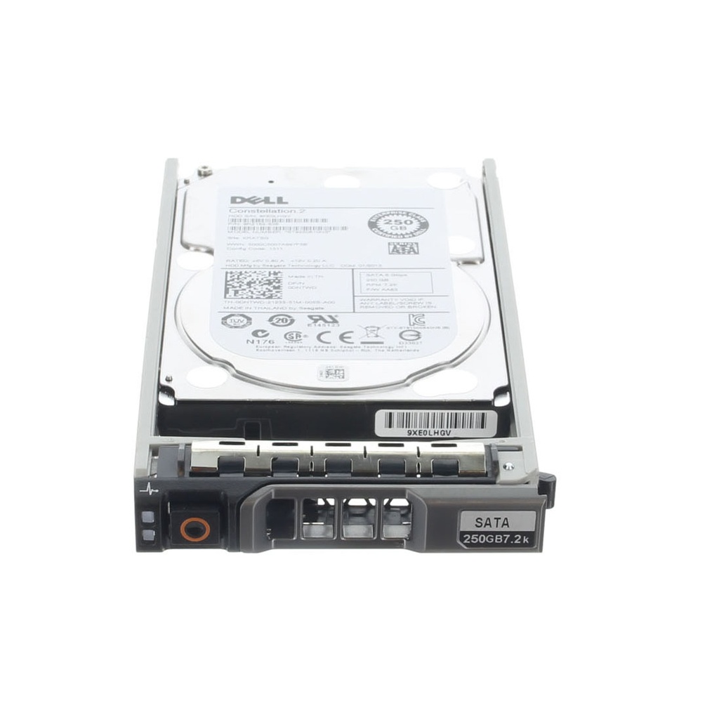 Dell Seagate 2.5" 250GB 7.2K 6GBPS SATA Hard Drive - DNTWD ST9250610NS
