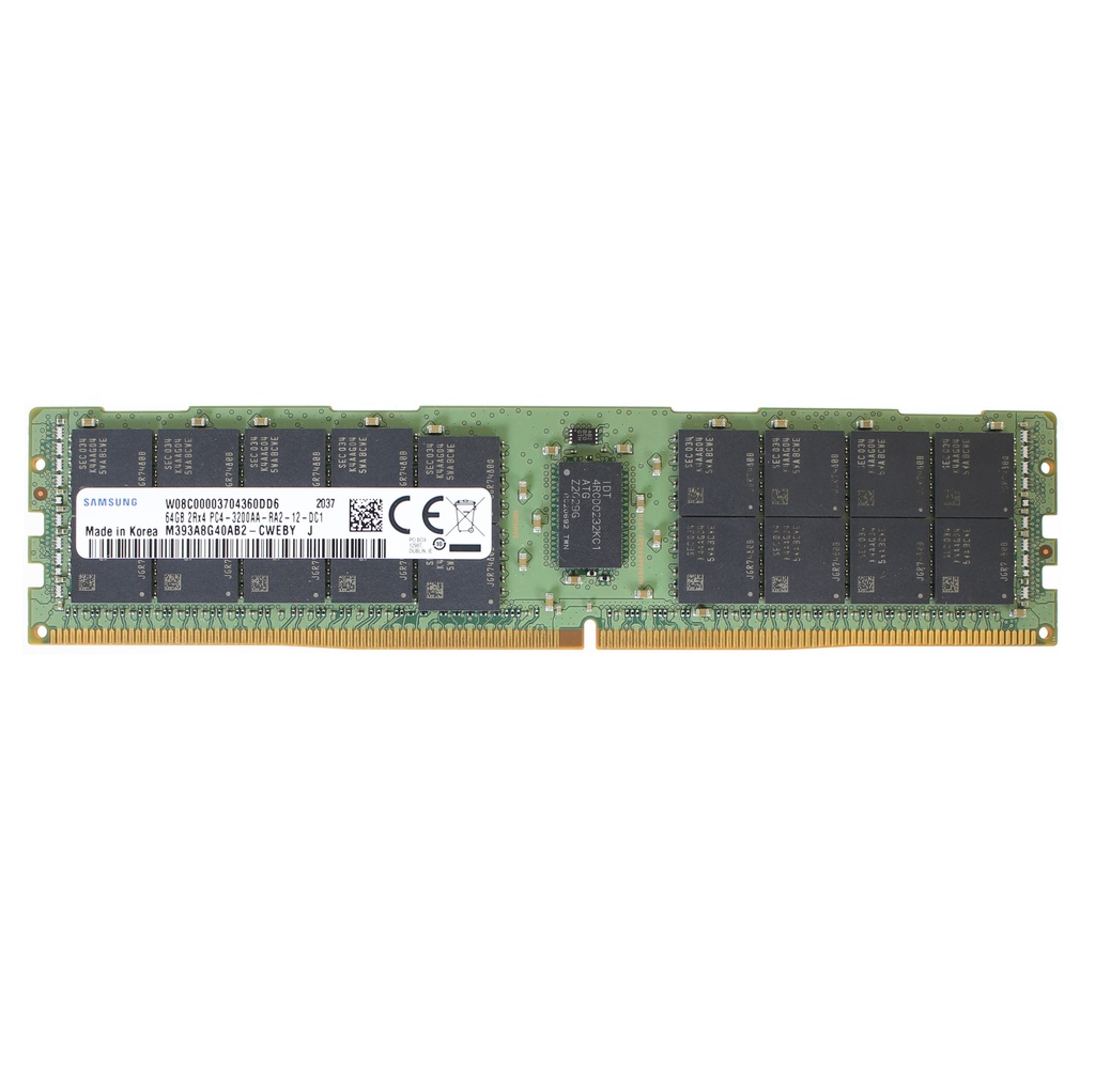 Samsung 64GB PC4-3200AA-R (3200MHz) ECC Memory Module